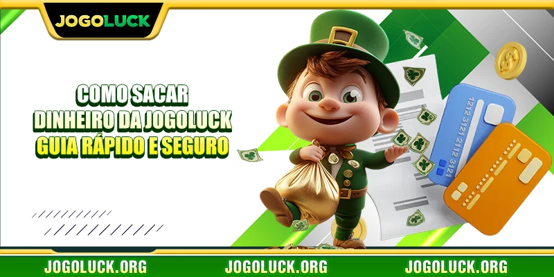 como sacar dinheiro da JOGOLUCK