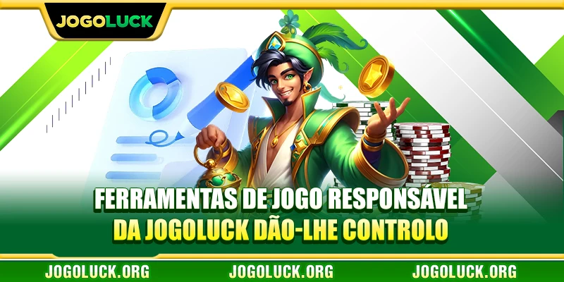 Ferramentas de Jogo Responsável da JOGOLUCK dão-lhe controlo