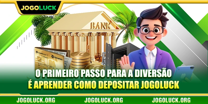 O primeiro passo para a diversão é aprender como depositar JOGOLUCK