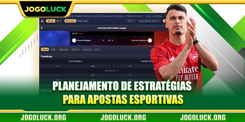 Planejamento de estratégias para apostas esportivas